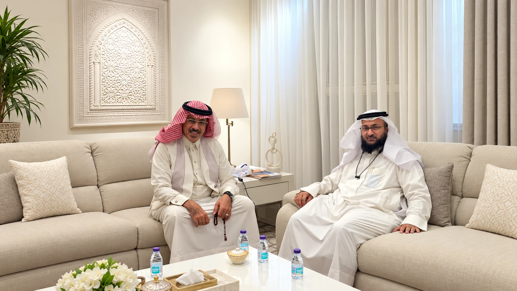 لقاء البركة العقارية بمُلّاك برج الماسة في مقر الشركة